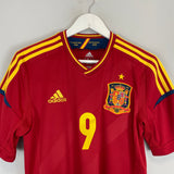 2012/13 SPAIN TORRES #9 HOME SHIRT (S) ADIDAS