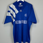 1994/96 SCHALKE HOME SHIRT (XL) ADIDAS