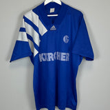 1994/96 SCHALKE HOME SHIRT (XL) ADIDAS