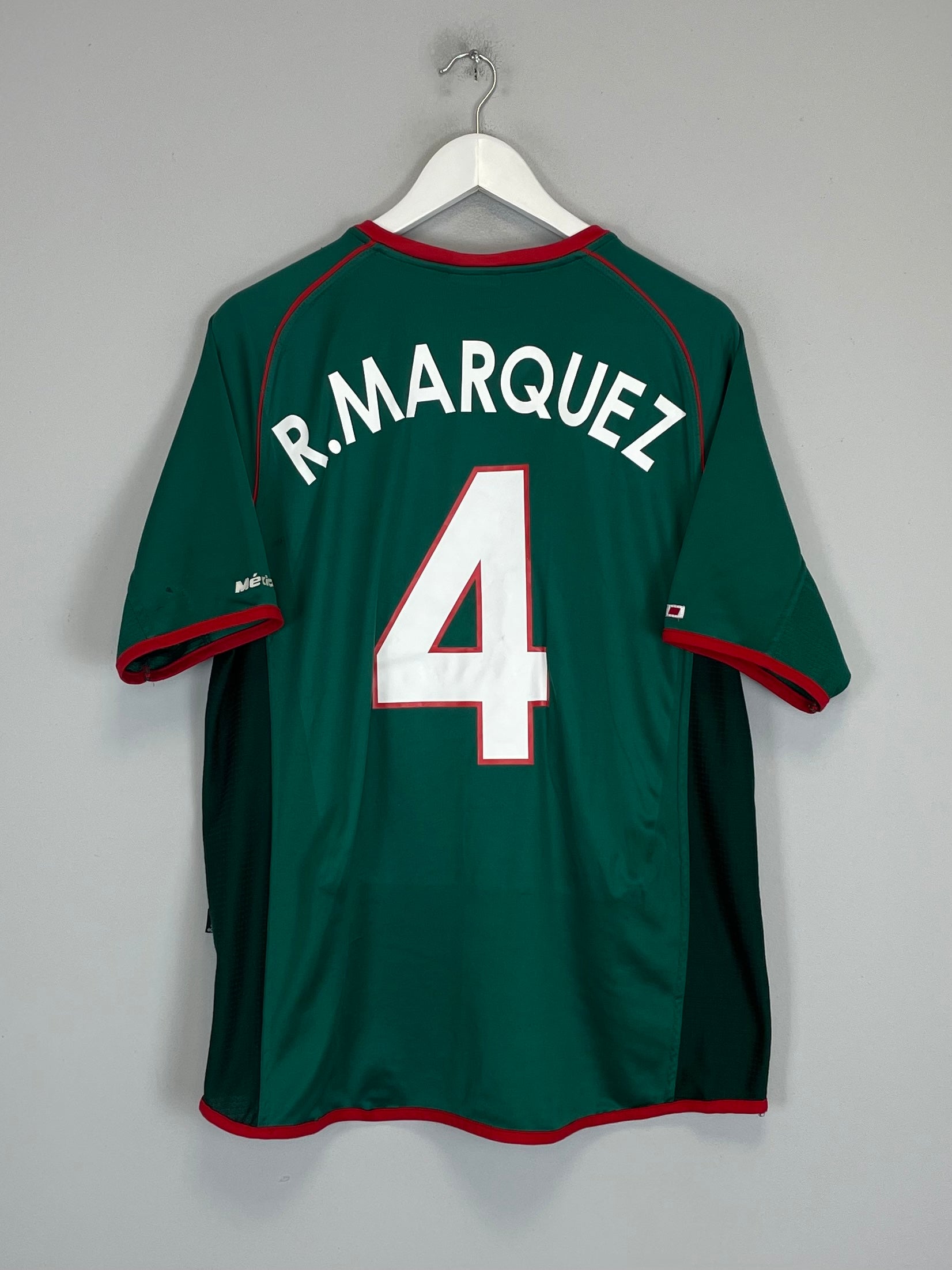 2002/03 MEXICO R.MARQUEZ #4 HOME SHIRT (XL) ATLETICA