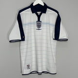 2003/05 ENGLAND TRAINING SHIRT (L) UMBRO