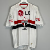 2008/09 SAO PAULO ADRIANO #10 HOME SHIRT (M) REEBOK