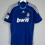 2008/09 REAL MADRID SAVIOLA #9 AWAY SHIRT (M) ADIDAS