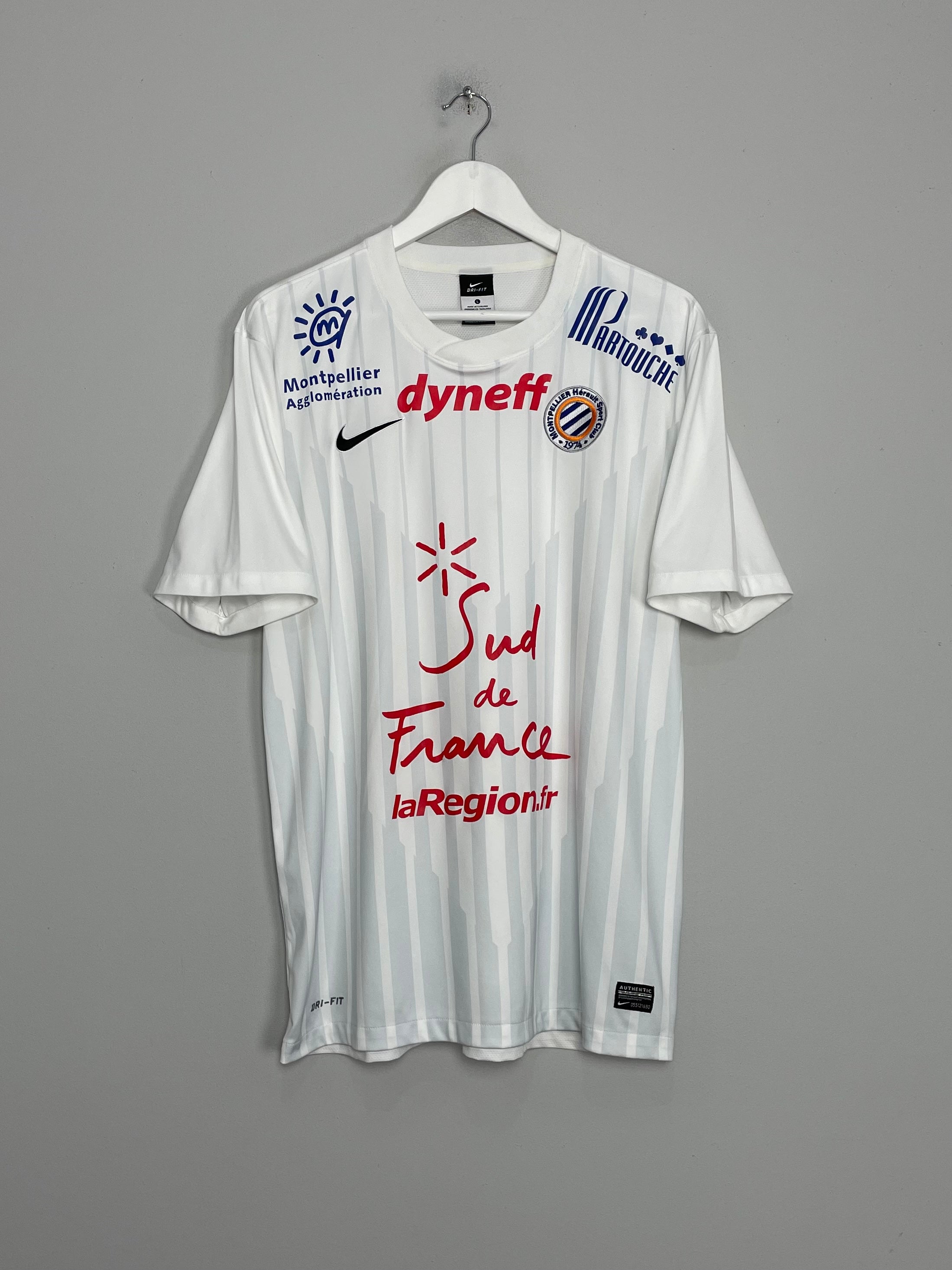 2012/13 MONTPELLIER AWAY SHIRT (L) NIKE