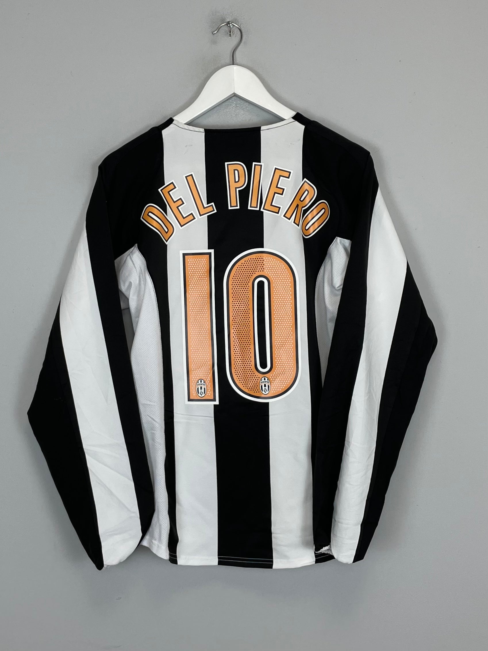 2004/05 JUVENTUS DEL PIERO #10 L/S HOME SHIRT (S) NIKE