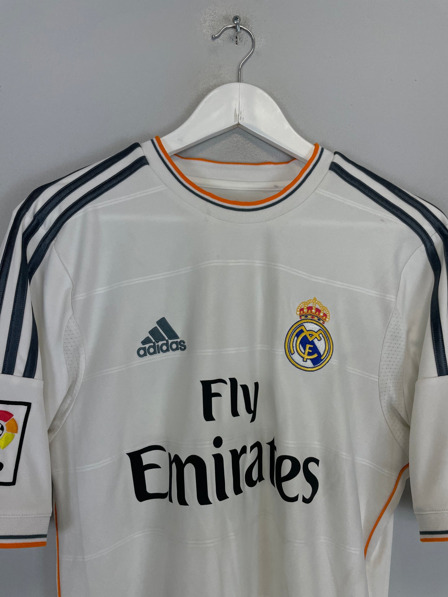 2013/14 REAL MADRID RONALDO #7 HOME SHIRT (M) ADIDAS