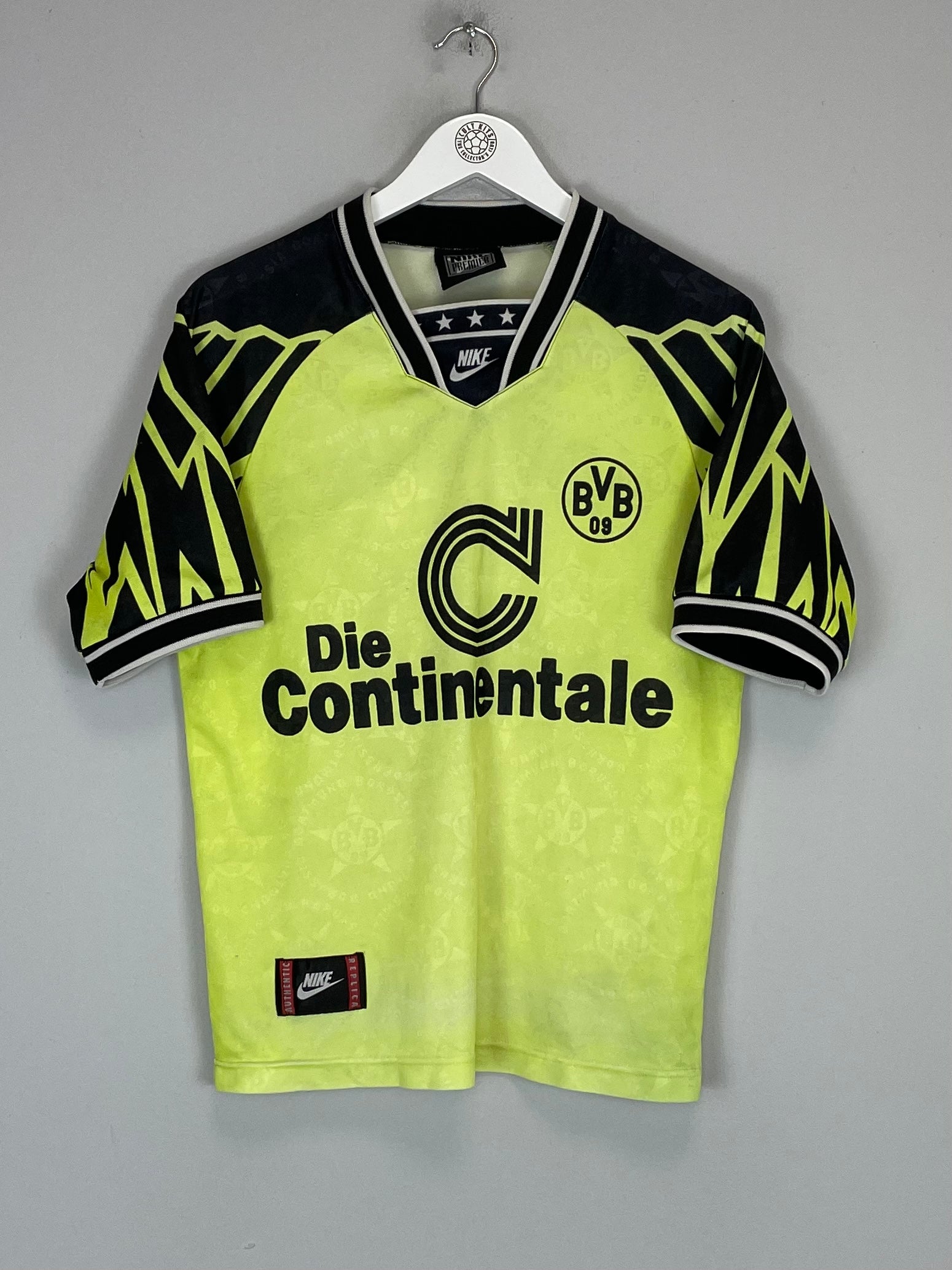 1994/95 DORTMUND HOME SHIRT (XS) NIKE