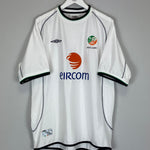 2001/02 IRELAND AWAY SHIRT (XL) UMBRO