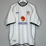 2001/02 IRELAND AWAY SHIRT (XL) UMBRO