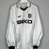 2000/01 BESIKTAS L/S HOME SHIRT (XXL) REEBOK