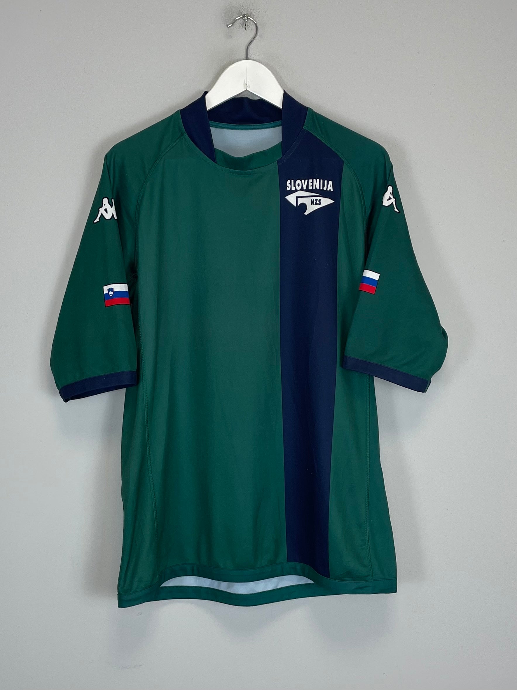 2004/06 SLOVENIA AWAY SHIRT (XL) KAPPA