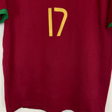 2006/08 PORTUGAL C.RONALDO #17 HOME SHIRT (S) NIKE