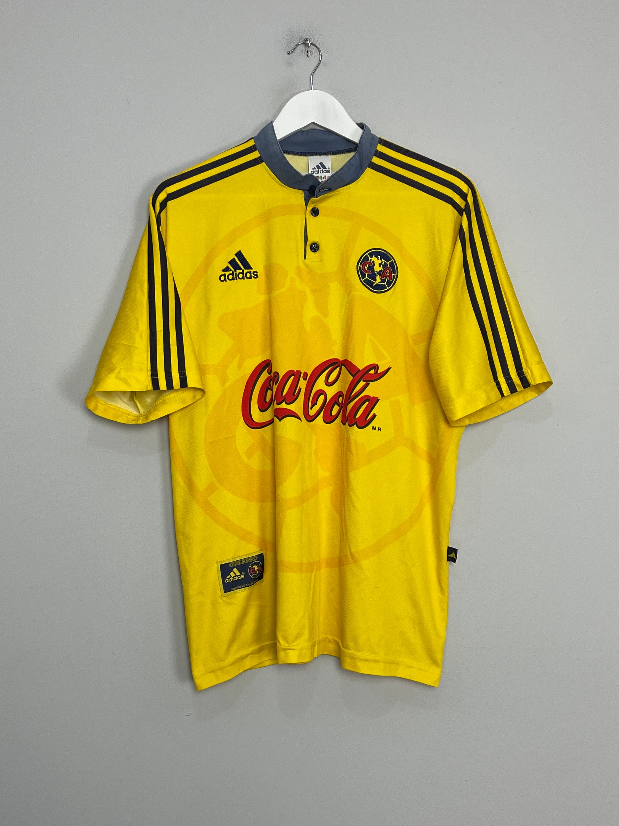 1999/00 CLUB AMERICA HOME SHIRT (L) ADIDAS