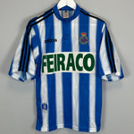 1996/98 DEPORTIVO LA CORUNA HOME SHIRT (S) ADIDAS