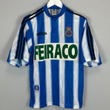 1996/98 DEPORTIVO LA CORUNA HOME SHIRT (S) ADIDAS