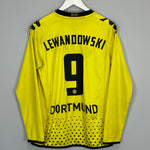 2011/12 DORTMUND LEWANDOWSKI #9 L/S HOME SHIRT (S) KAPPA