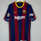 2020/21 BARCELONA MESSI #10 HOME SHIRT (XL) NIKE