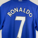 2008/09 MANCHESTER UNITED RONALDO #7 THIRD SHIRT (S) NIKE