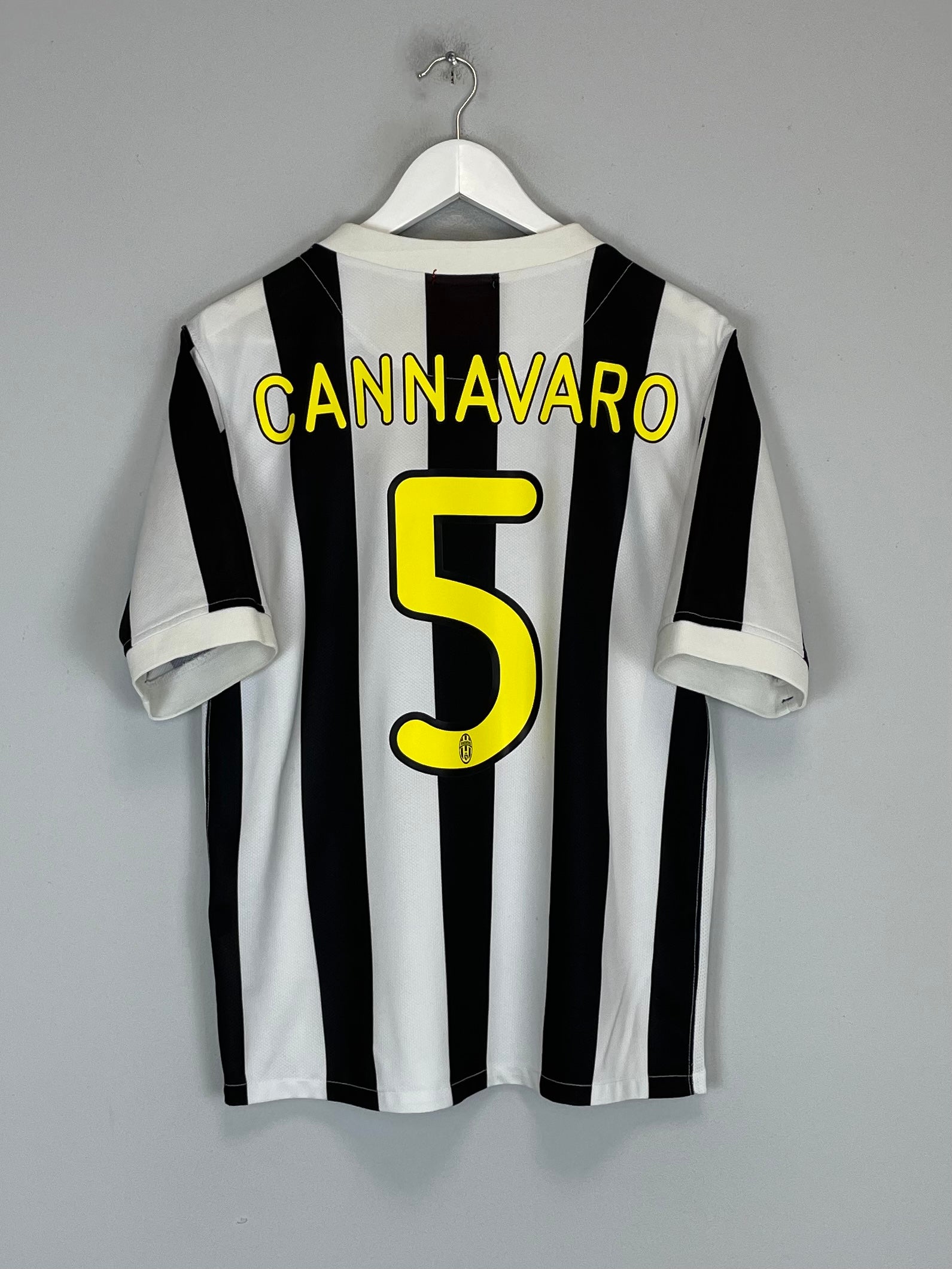 2009/10 JUVENTUS CANNAVARO #5 HOME SHIRT (S) NIKE