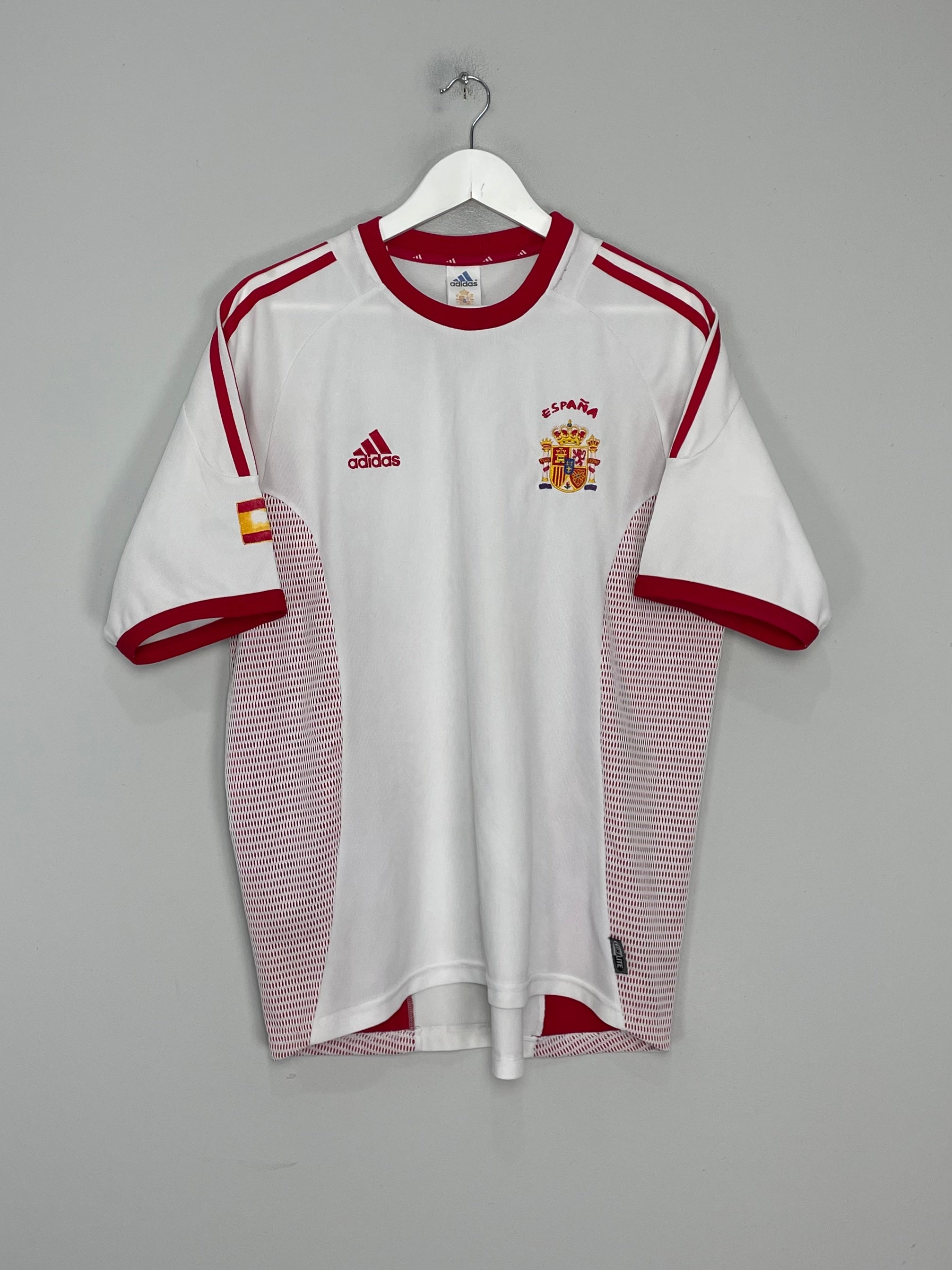 2002/04 SPAIN AWAY SHIRT (L) ADIDAS