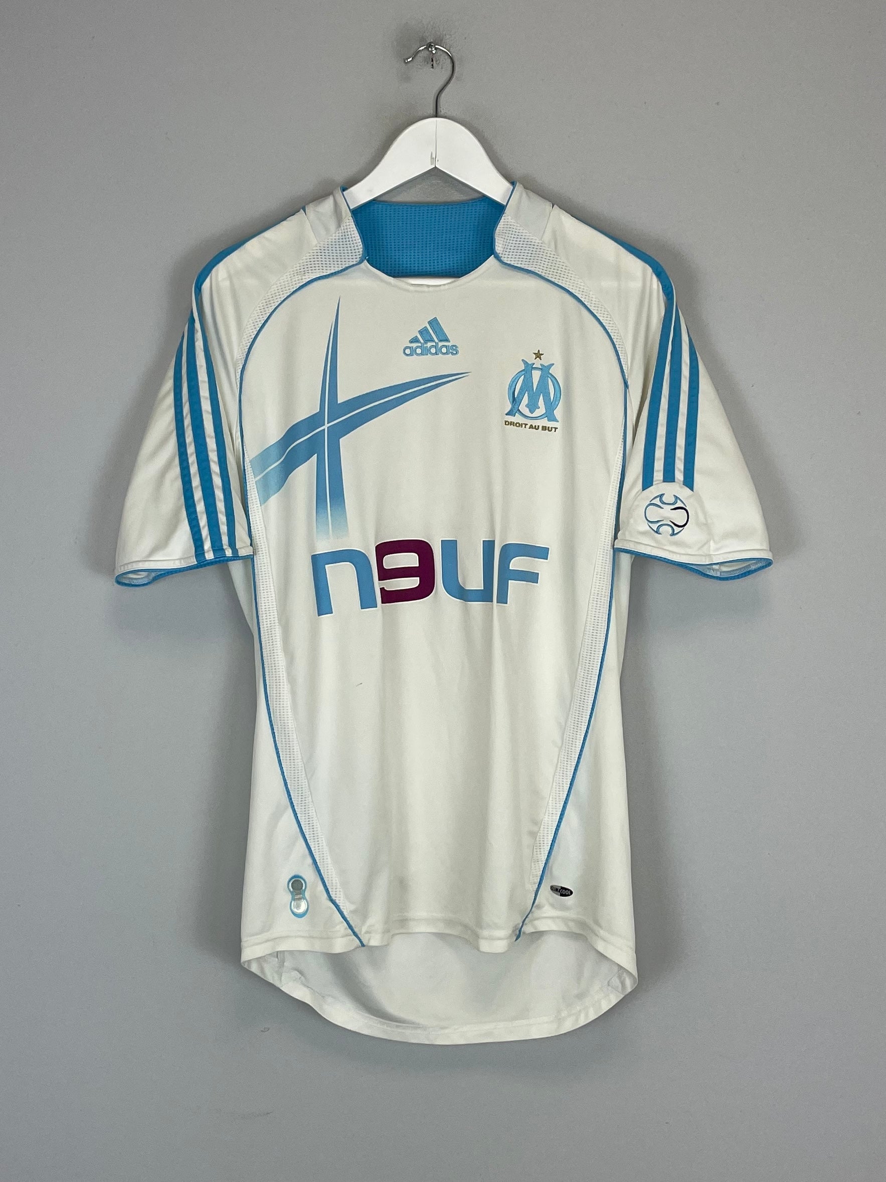 2006/07 MARSEILLE HOME SHIRT (M) ADIDAS