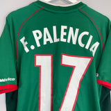 2001/02 MEXICO F.PALENCIA #17 HOME SHIRT (L) ATLETICA