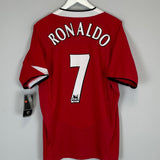 2004/06 MANCHESTER UNITED RONALDO #7 *BNWT* HOME SHIRT (L) NIKE