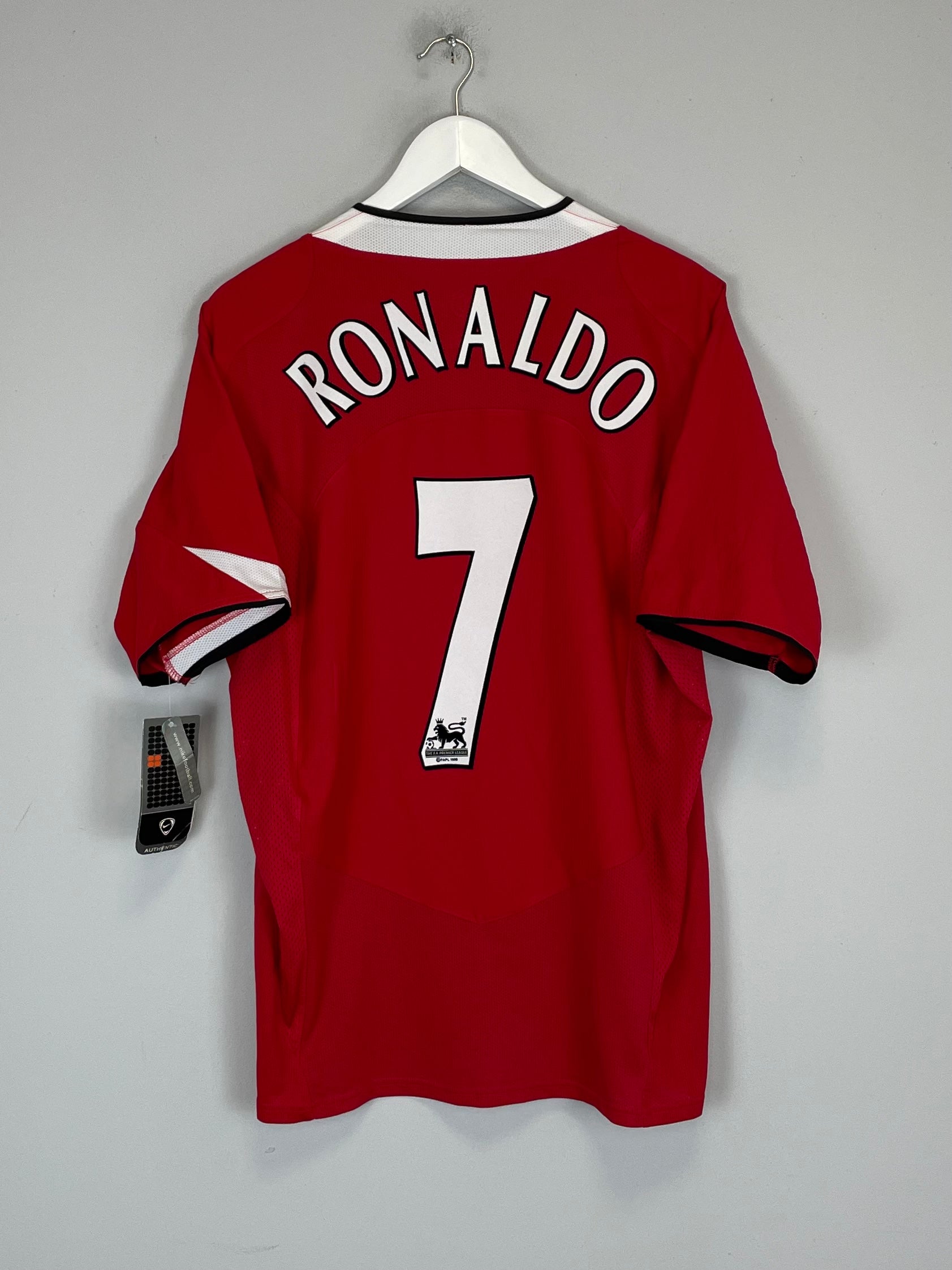 2004/06 MANCHESTER UNITED RONALDO #7 *BNWT* HOME SHIRT (L) NIKE