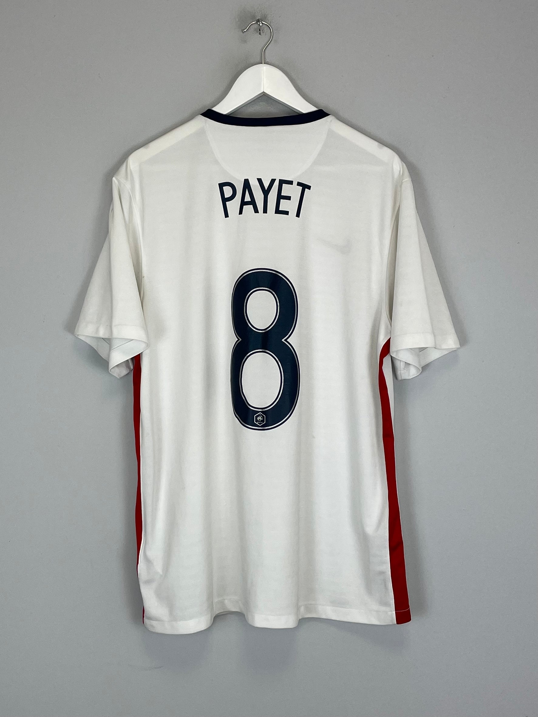 2015/16 FRANCE PAYET #8 AWAY SHIRT (XL) NIKE