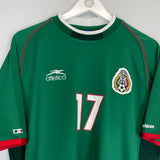 2001/02 MEXICO F.PALENCIA #17 HOME SHIRT (L) ATLETICA