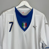 2006/07 ITALY DEL PIERO #7 AWAY SHIRT (XL) PUMA