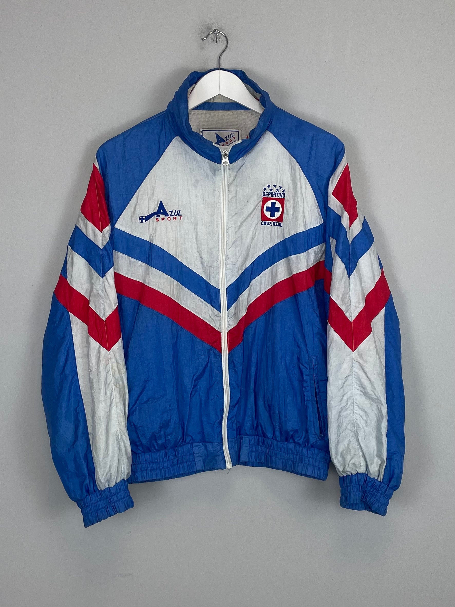 1996/98 CRUZ AZUL TRACK JACKET (L) OM