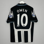 2007/09 NEWCASTLE UNITED OWEN #10 HOME SHIRT (M) ADIDAS