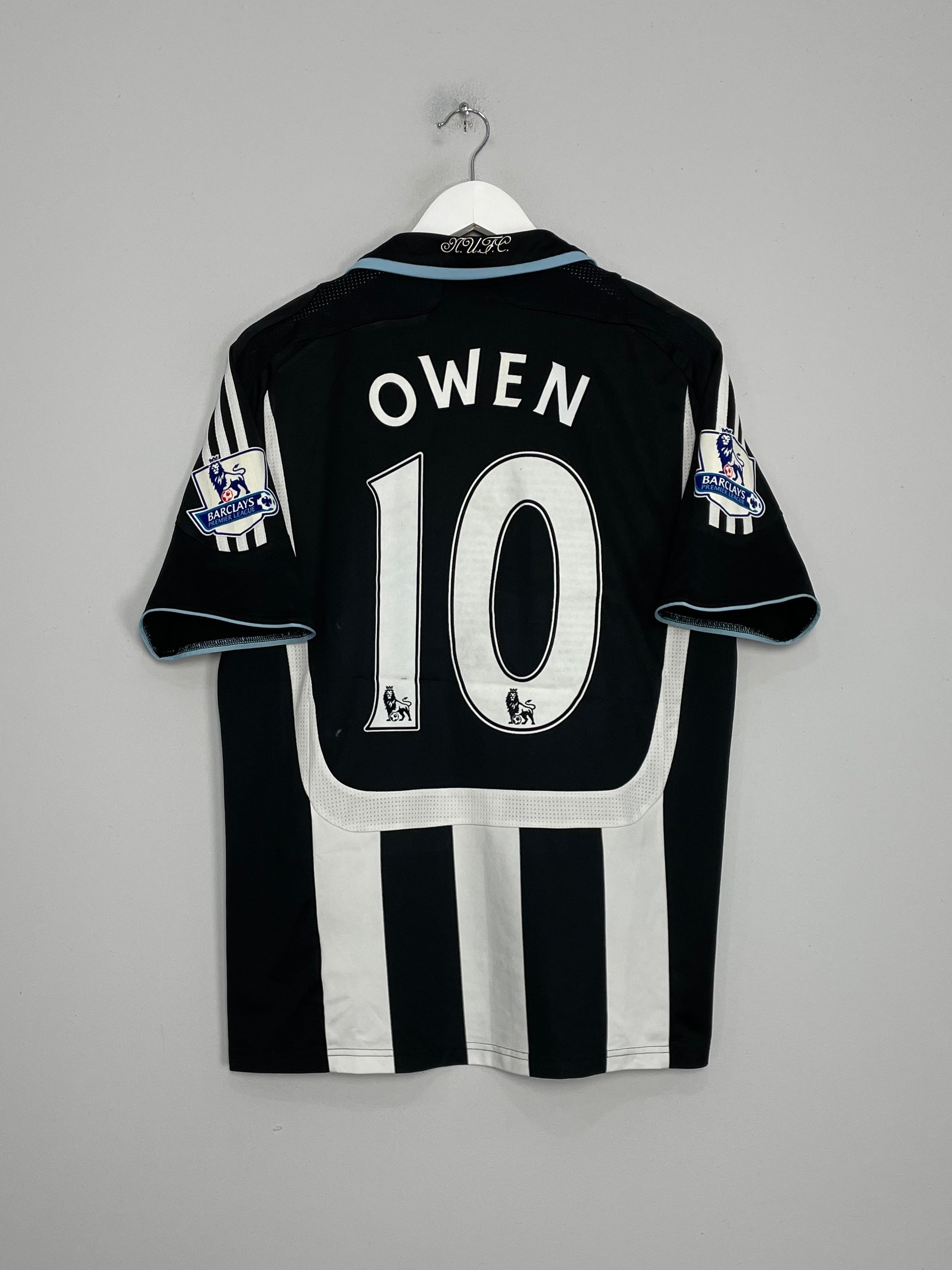 2007/09 NEWCASTLE UNITED OWEN #10 HOME SHIRT (M) ADIDAS