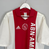 2001/02 AJAX HOME SHIRT (XL) ADIDAS