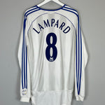 2006/07 CHELSEA LAMPARD #8 L/S AWAY SHIRT (XL) ADIDAS