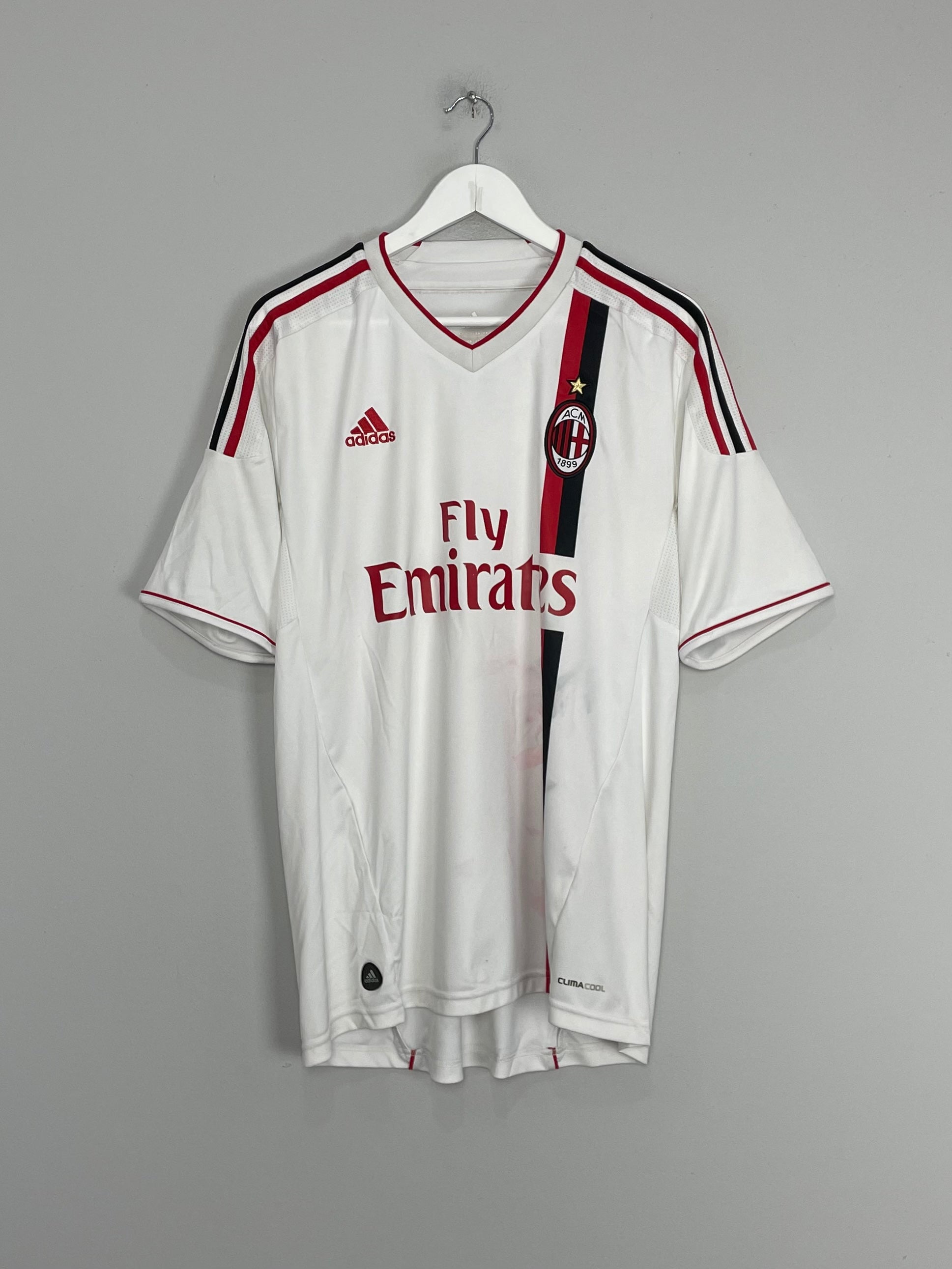 2011/12 AC MILAN AWAY SHIRT (L) ADIDAS