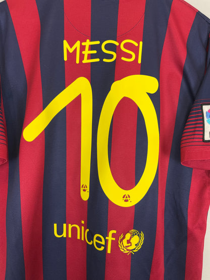 2013/14 BARCELONA MESSI #10 HOME SHIRT (L) NIKE