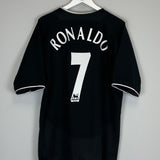 2003/05 MANCHESTER UNITED RONALDO #7 AWAY SHIRT (XL) NIKE