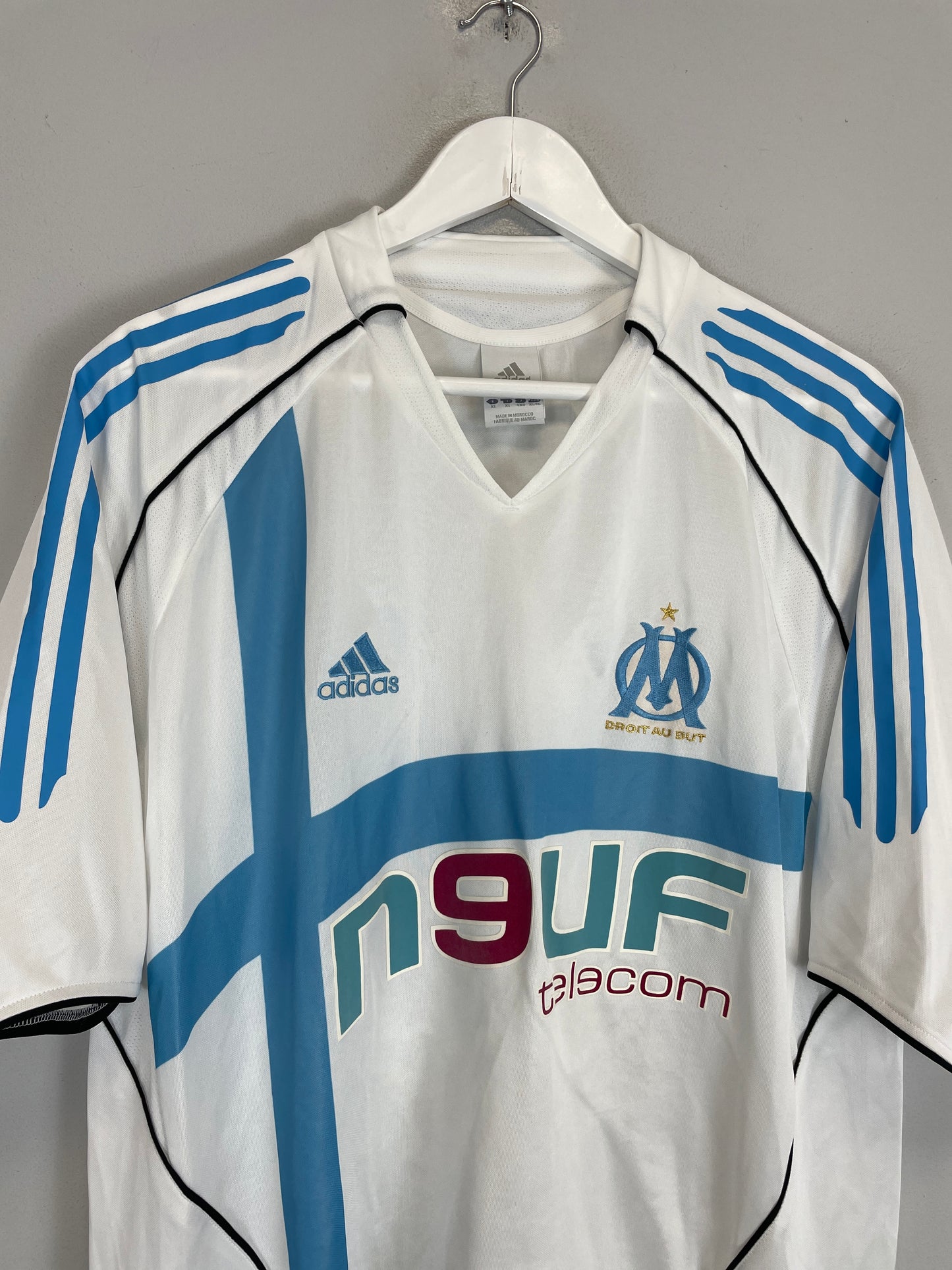 2005/06 MARSEILLE HOME SHIRT (XL) ADIDAS