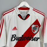 2004/05 RIVER PLATE HOME SHIRT (L) ADIDAS