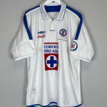 2003/04 CRUZ AZUL AWAY SHIRT (XL) UMBRO