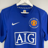 2008/09 MANCHESTER UNITED RONALDO #7 THIRD SHIRT (S) NIKE