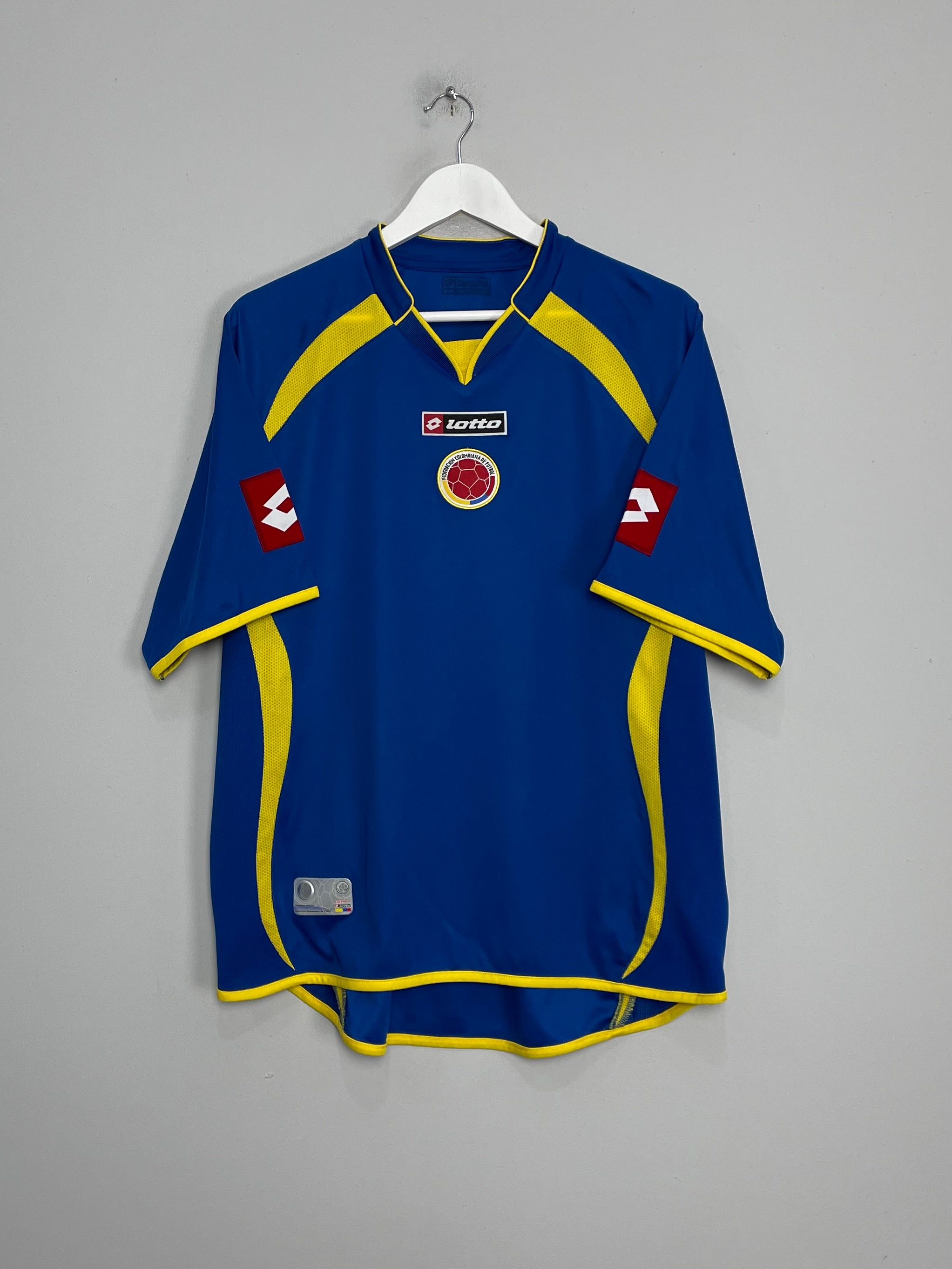 2007/09 COLOMBIA AWAY SHIRT (L) LOTTO