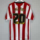 2008/10 SOUTHAMPTON LALLANA #20 HOME SHIRT (L) UMBRO