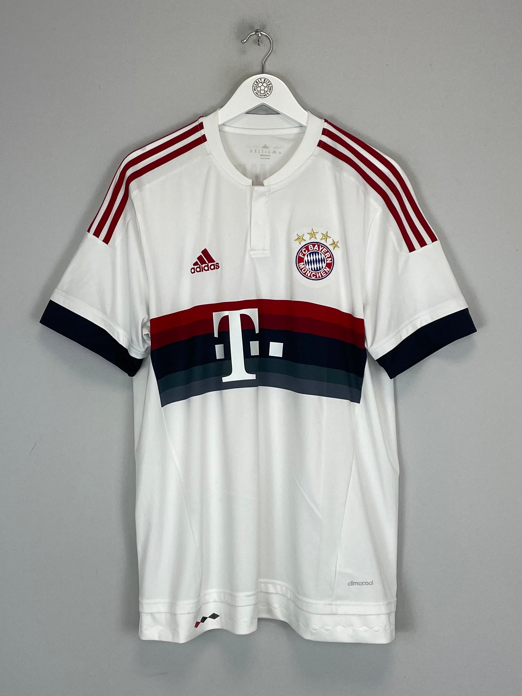 2015/16 BAYERN MUNICH AWAY SHIRT (XL) ADIDAS