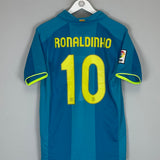 2007/09 BARCELONA RONALDINHO #10 AWAY SHIRT (S) NIKE