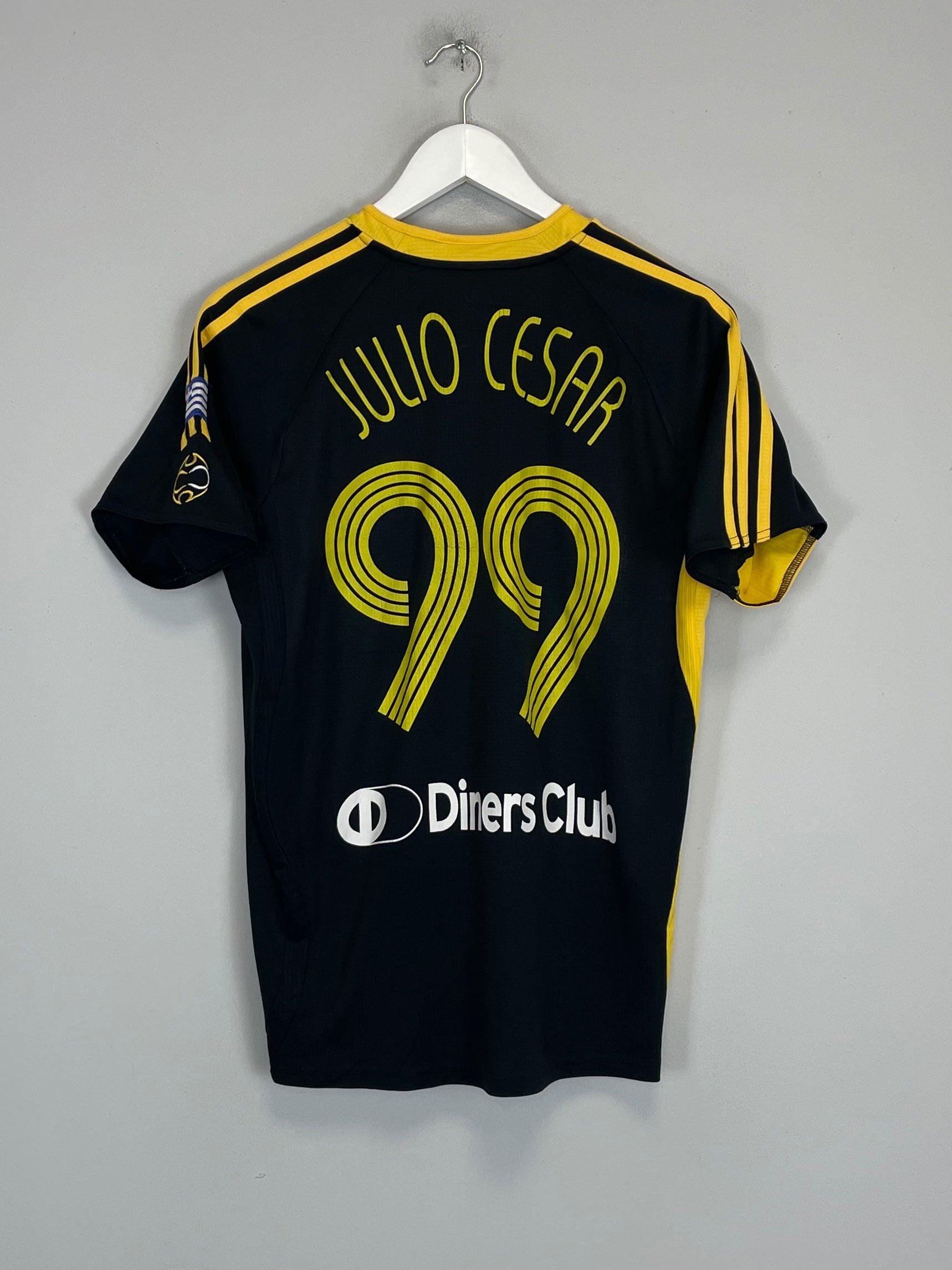 2006/07 AEK ATHENS JULIO CESAR #99 AWAY SHIRT (S) ADIDAS