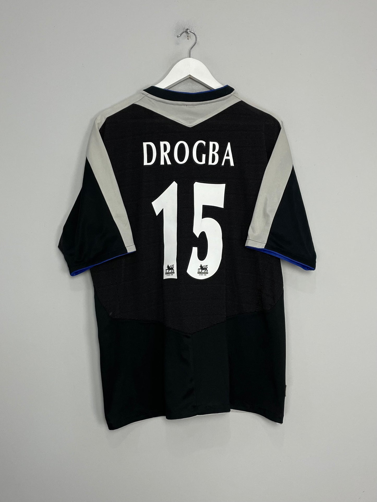 CULT KITS - 2004/05 CHELSEA DROGBA #15 AWAY SHIRT (XL) UMBRO – Cult Kits