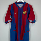 2002/03 BARCELONA RIQUELME #10 HOME SHIRT (L) NIKE